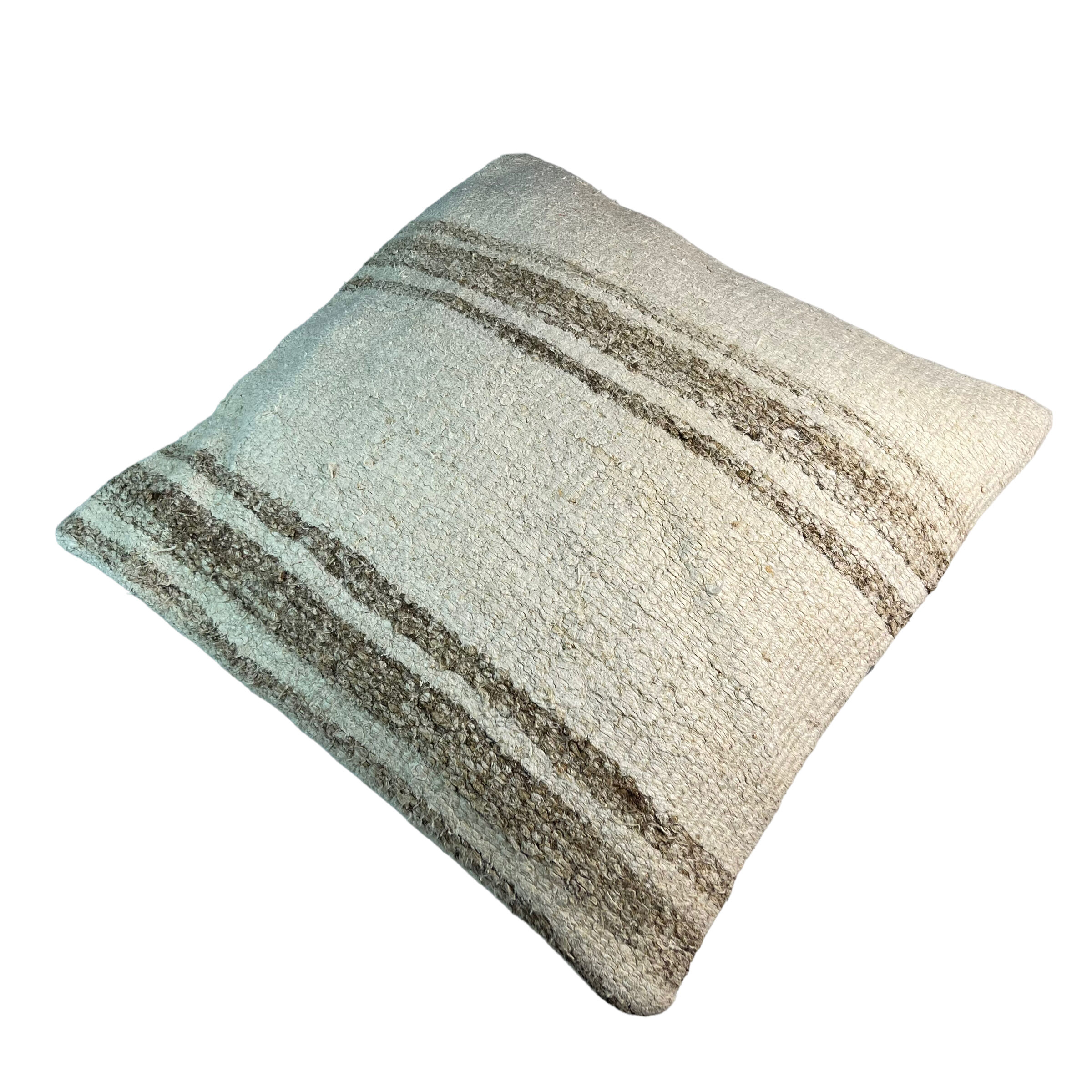 Vintage turkish kilim cushion cover , 60 x 60 cm