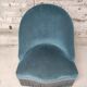 Blue toad armchair