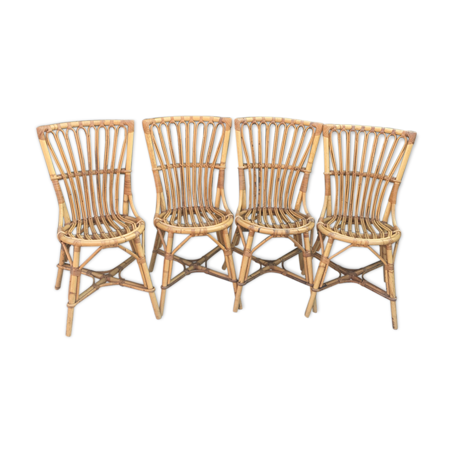 Vintage rattan chairs