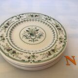 Six Royal Doulton Provençal dessert plates
