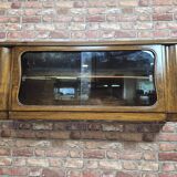 Vitrine Art déco rénovée, Pologne années 1940