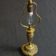 Bronze lamp with one light, H37 cm