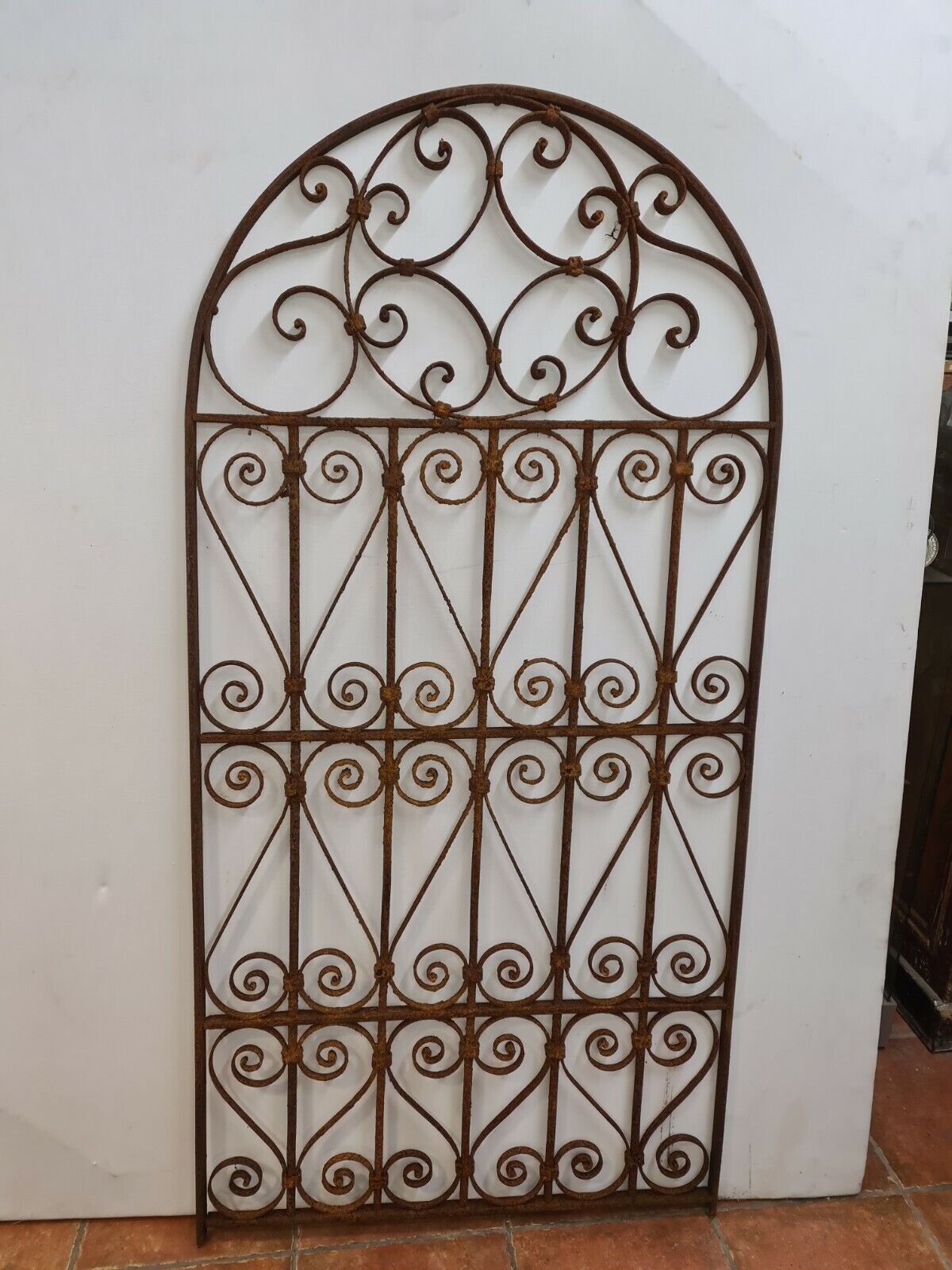 Wrought iron gate