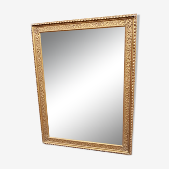 Miroir doré de style Italien du 17 ème siècle 101x134cm