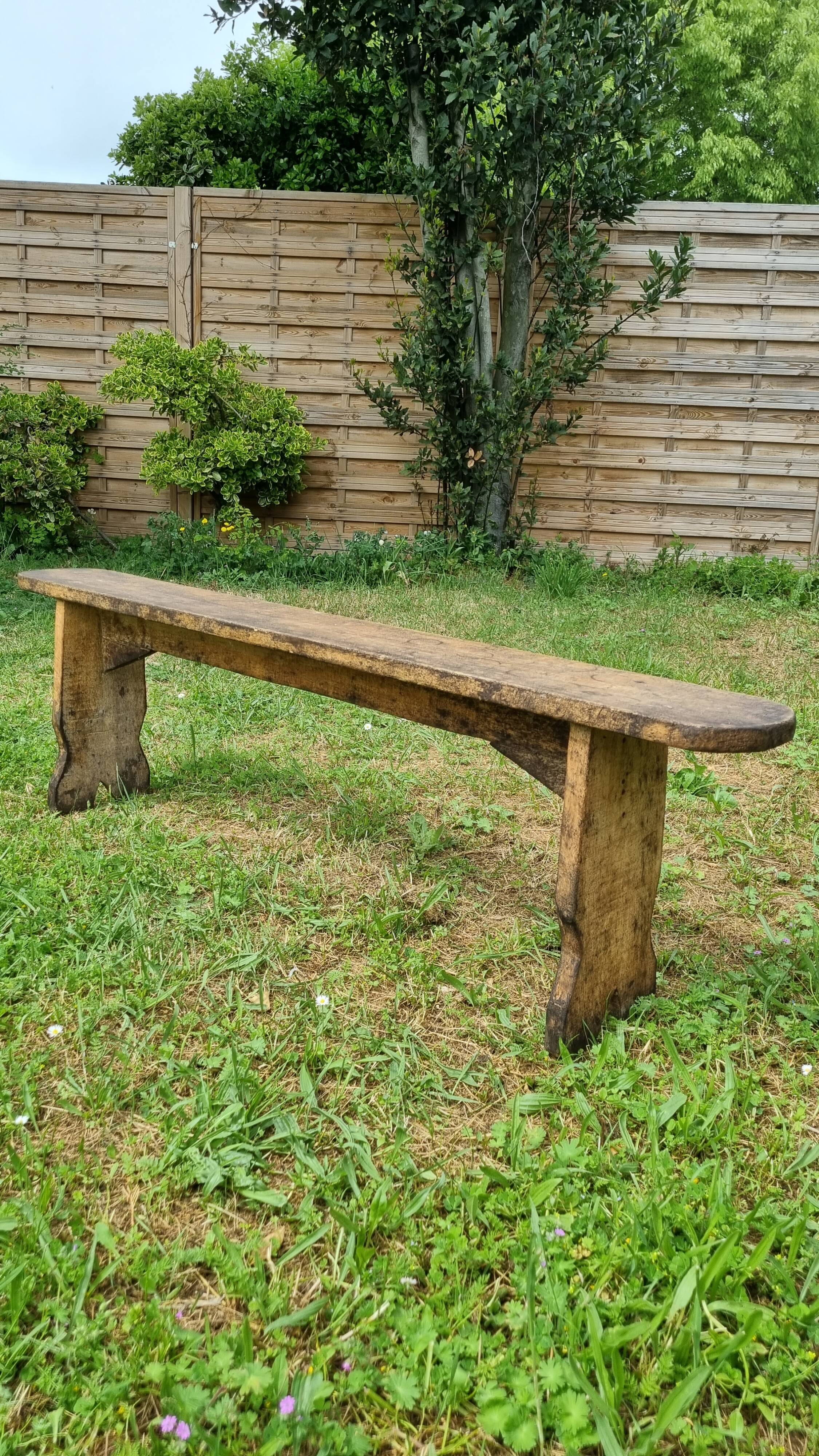 Vintage farmhouse bench