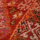 Vintage Moroccan Wool Rug 214 x 325 cm, Berber Handmade Rug Unique