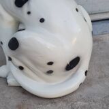 Dalmatian dog in earthenware from the 70s
