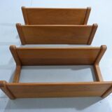 Dyrlund teak wall book shelves Denmark 1960’s