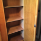 Wooden cabinet and rattan 60s