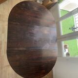 Scandinavian wooden dining table
