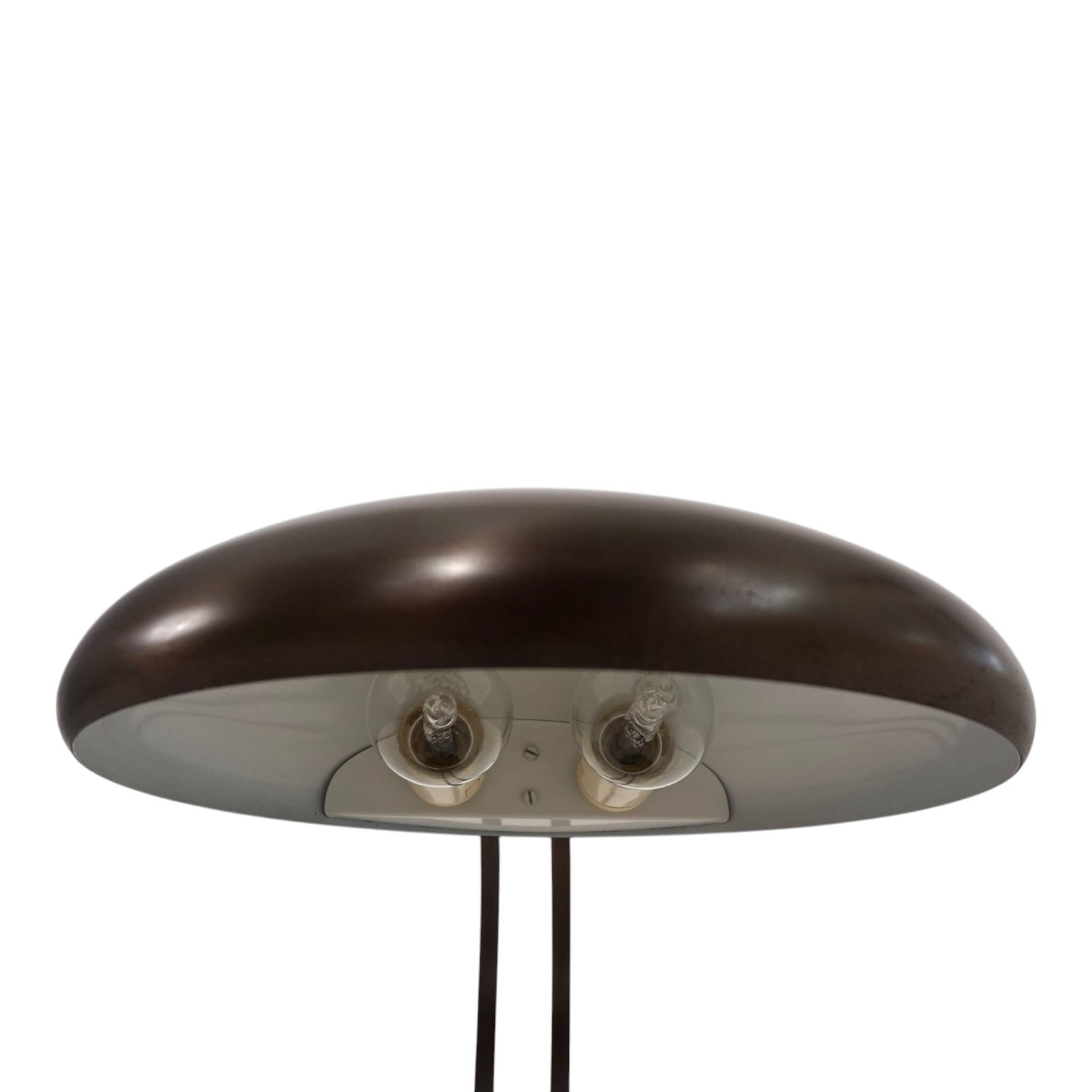 Hillebrand Bronzed Table Lamp by Egon Hillebrand, 1960
