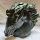 Horse head signed J. Spratt