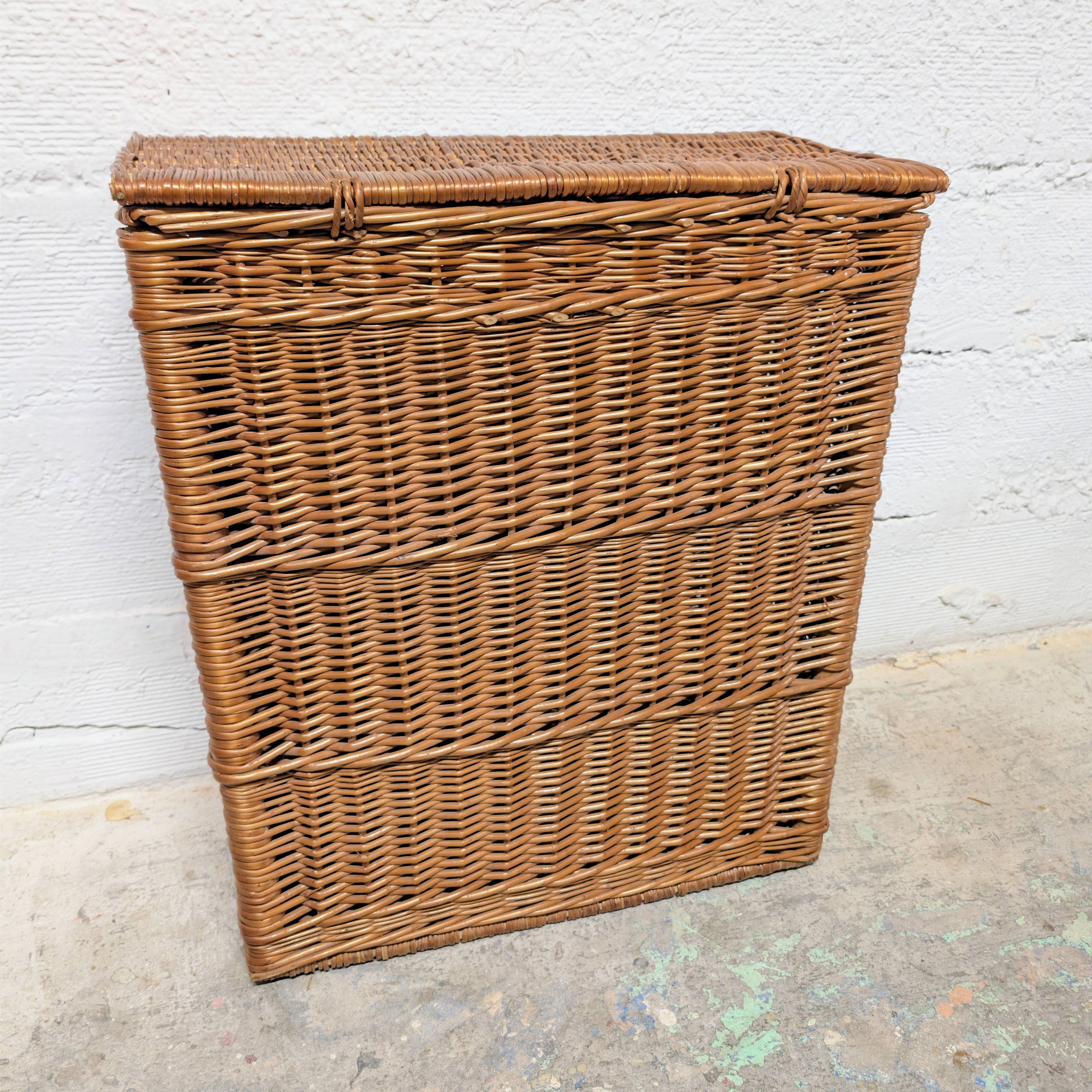 Large wicker basket