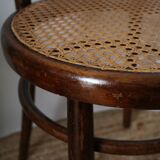 Pair of 20th century Fischel bistro chairs