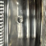 Sprinkler cut crystal and silver "Head of Minerva"