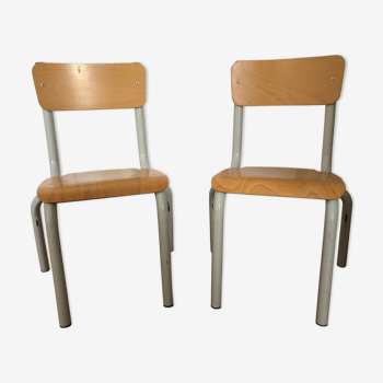 Pair of child chairs