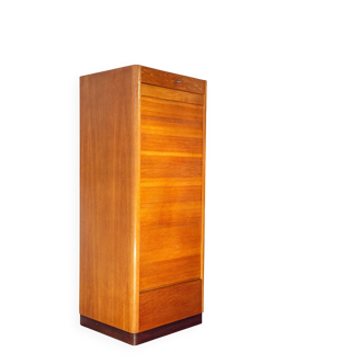 50s curtain filing cabinet