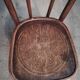 Lot de 5 chaises Japy frères