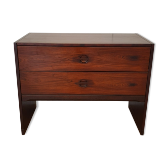Meuble d'appoint en palissandre par Aksel Kjersgaard, Danemark 1960