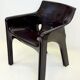 "Gaudì" Armchair Chocolate – Magistretti for Artemide, Italy, 1970