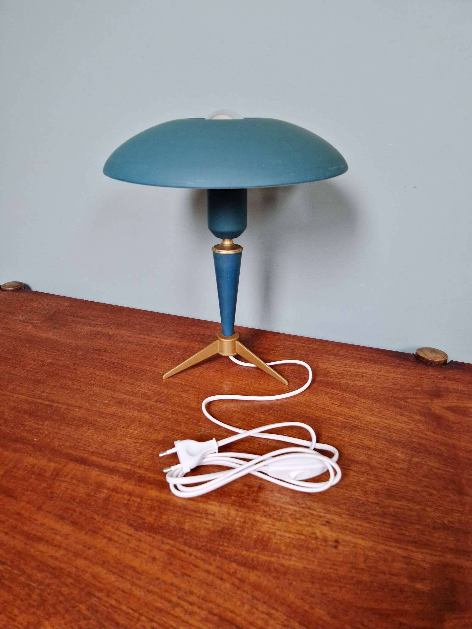 Lampe tripode Philips, modèle Bijou, design Louis Kalff, 1950-60