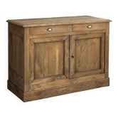Buffet ancien rénové en chêne massif brut