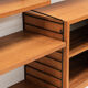 3-Piece wall unit by Nisse Strinning for String, Sweden, 1960s