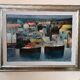 Oil painting on canvas - Marine - 1976 Lido Bettarini canvas 70x50 cm