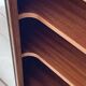 art deco sideboard in elm burl