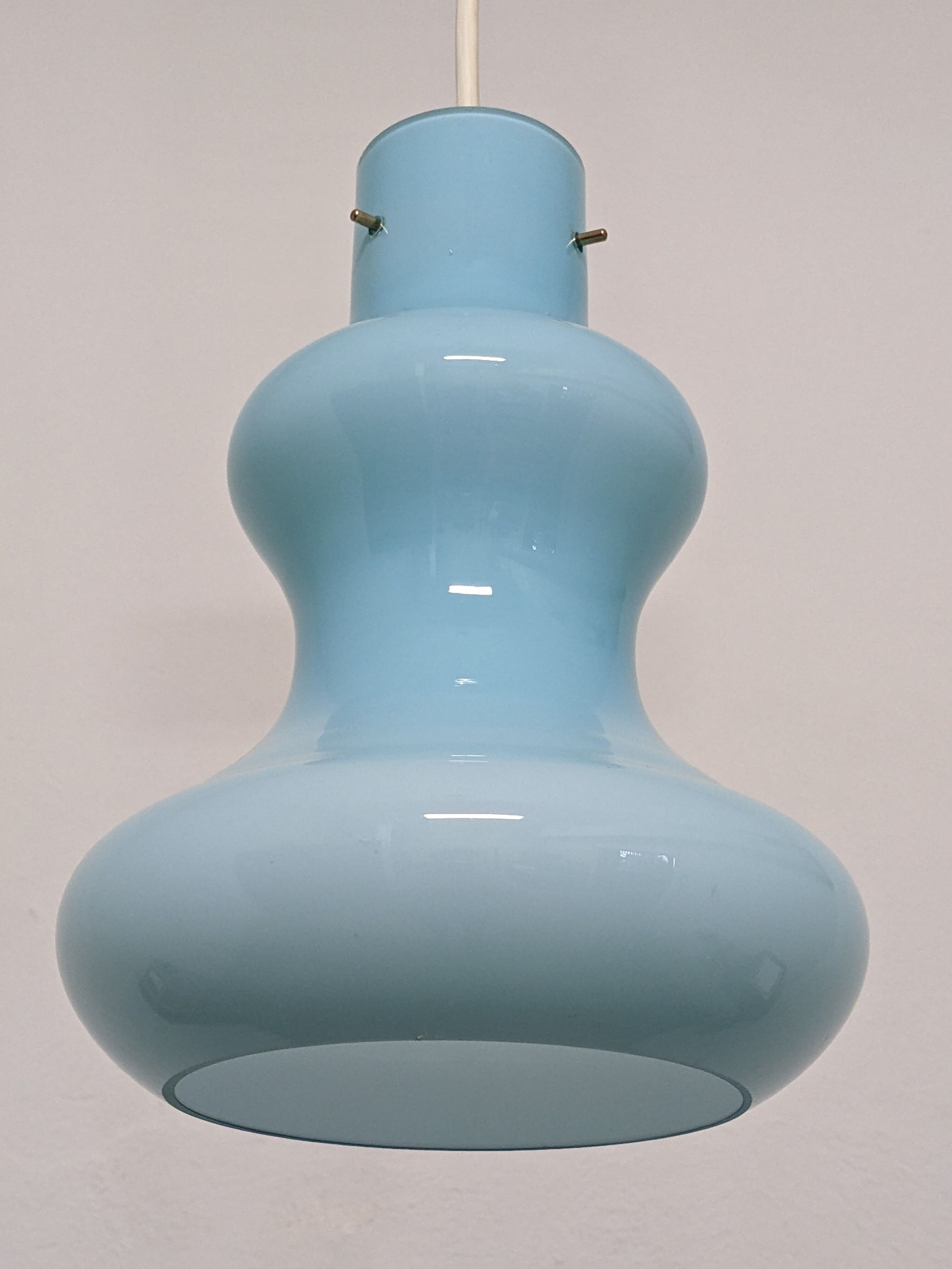 Blue opaline suspension from the 50s/60s