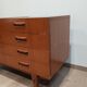 Chest of drawers tea table 60s scandinavian style