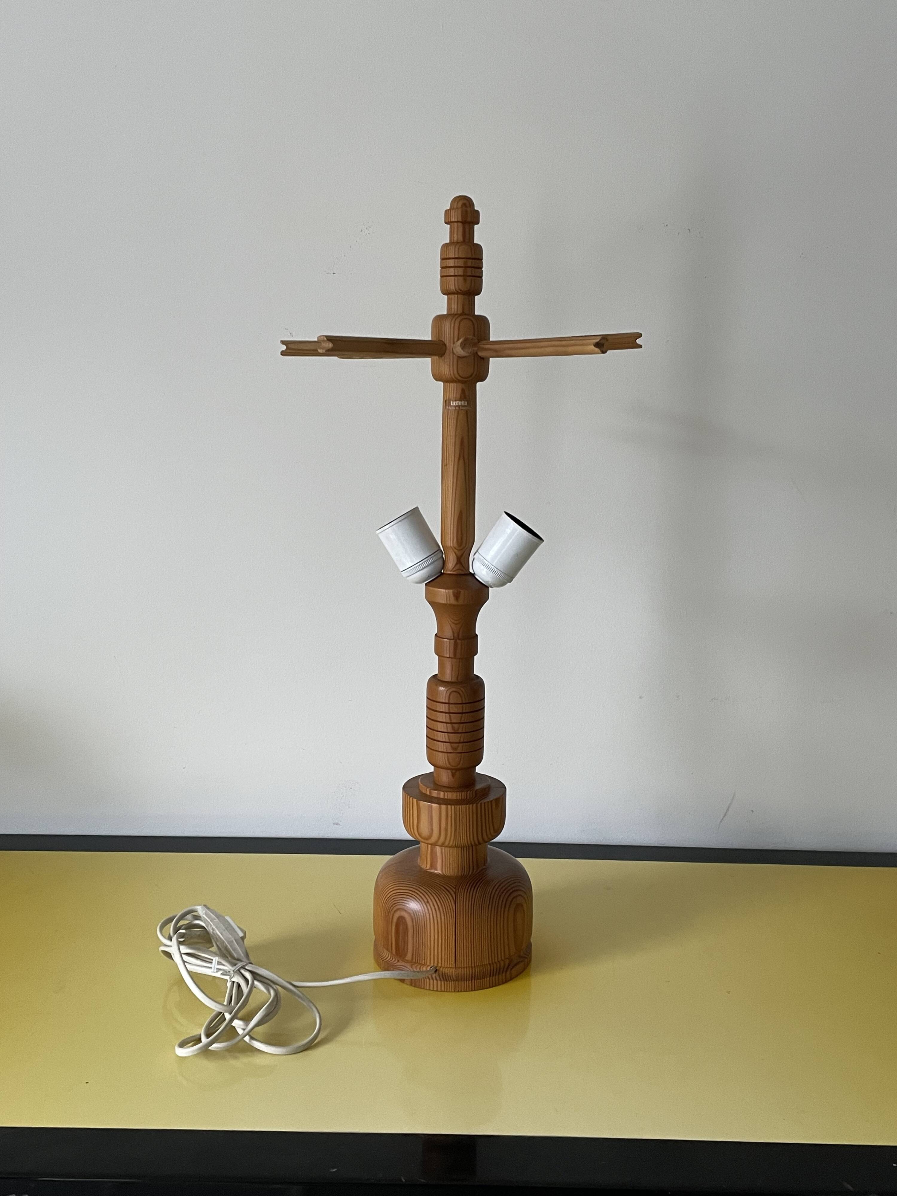 Vintage Scandinavian lamp Lystella Yngve Ekström 1970