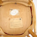 Set of four dining chairs/Tatra Pravenec, 1970's.