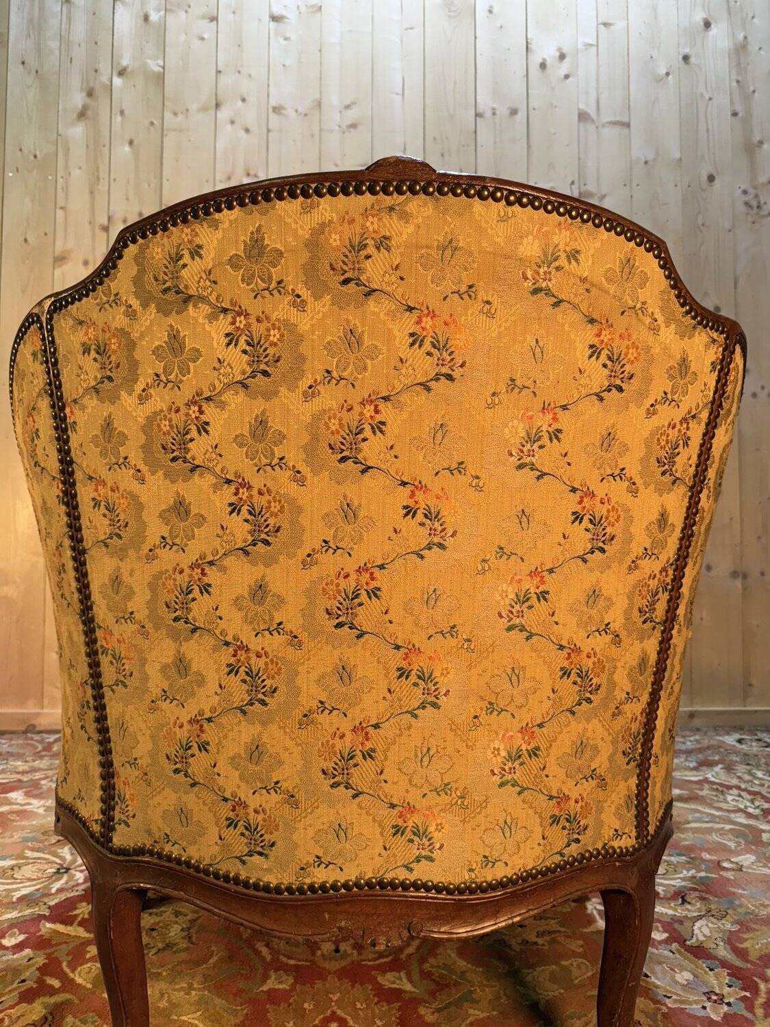Duchess on a boat - Louis XV period chaise longue