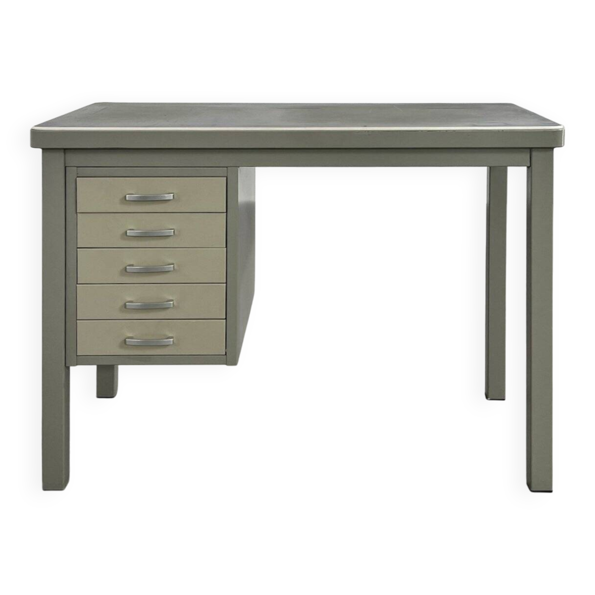 Vintage Metal Desk, 1950s