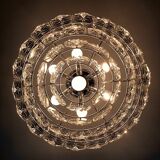 Kinkeldey Crystal Grapefruit Chandelier - Germany 70s