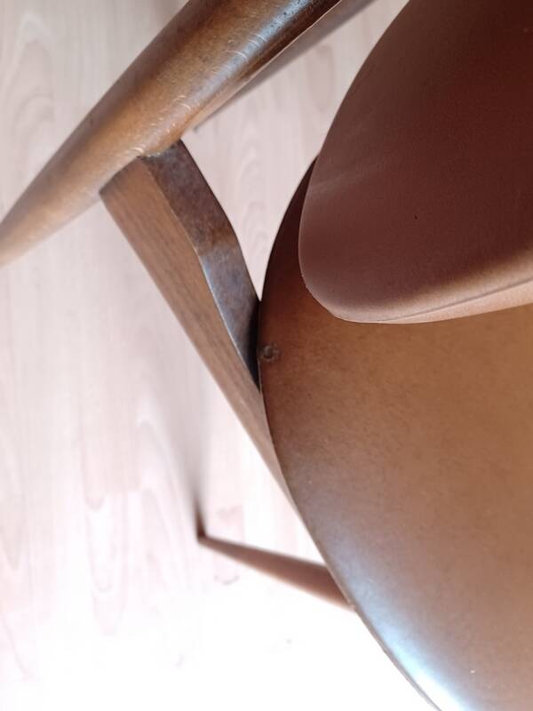 4 Baumann chairs model Pégase, 1960