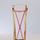 Brass umbrella stand, austria, 1950