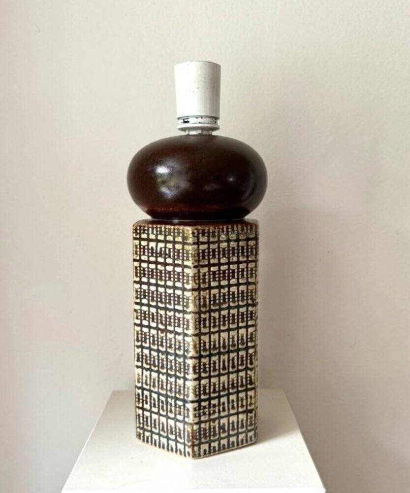 Table lamp by Haico Nitzsche, Søholm, Denmark, 1970s