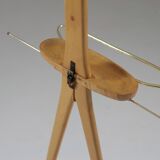 Vintage Italian beech valet by Ico Parisi for Fratelli Reguitti, 1950s