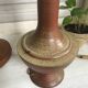 Pair of sandstone lamp