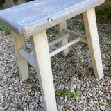 Small vintage wooden stool