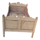 Vintage pine bed chalet style Savoie for one person