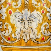 Antique ceramic vase by Serafino Volpi for Deruta, Italy, 1950s.