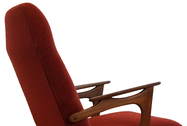 Armchair with footstool 'Vorchten'