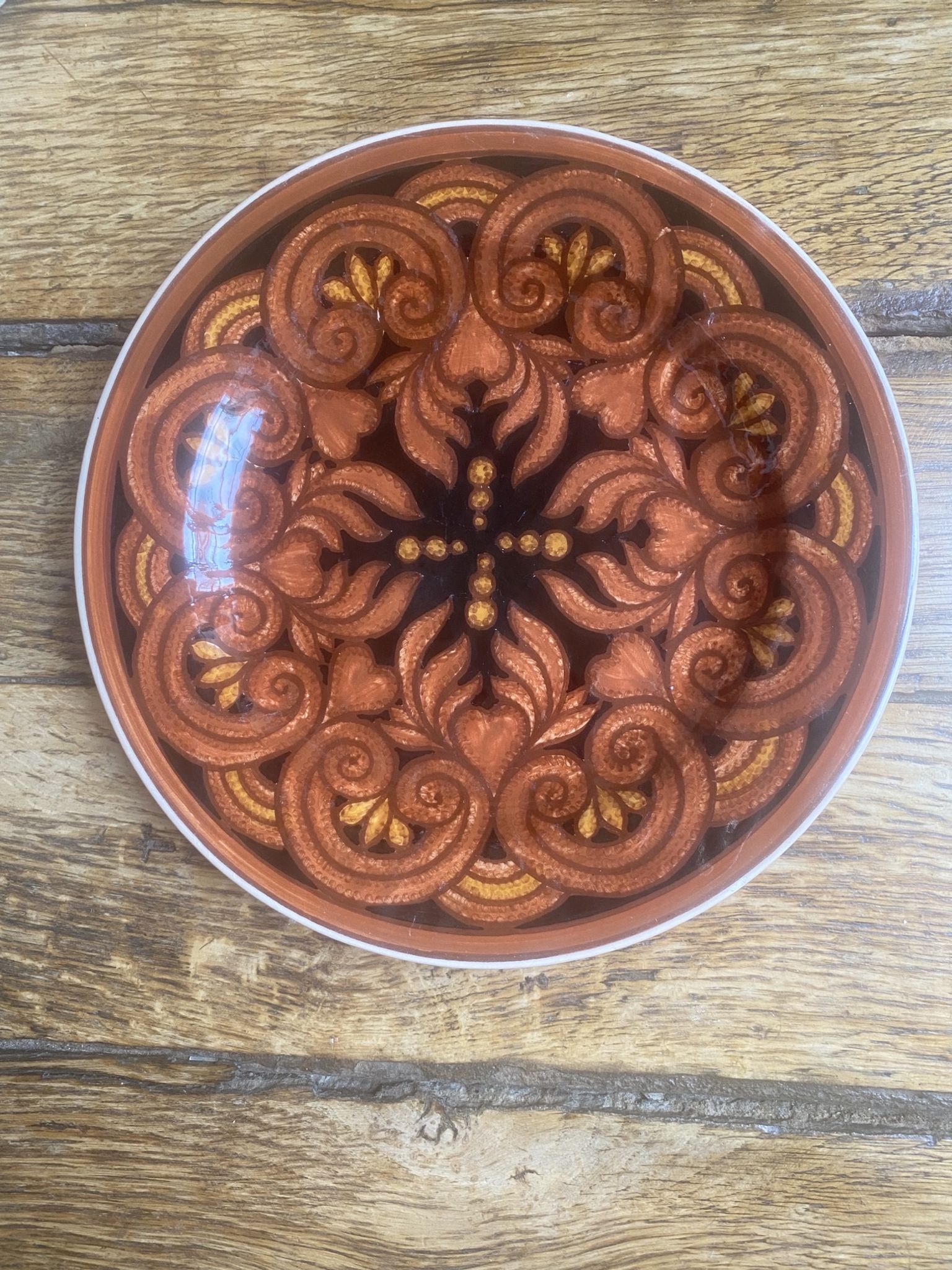 Assiette Yvon Roy