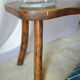 Vintage brutalist coffee table