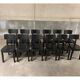 Set of 12 chairs Gervasoni 1882 design by Paola Navone