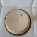 Numbered oriental vase