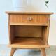 Scandinavian vintage bedside table